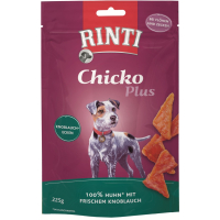 Beutel Hunde-Snack Rinti Chicko Plus Knoblauchecken 225...