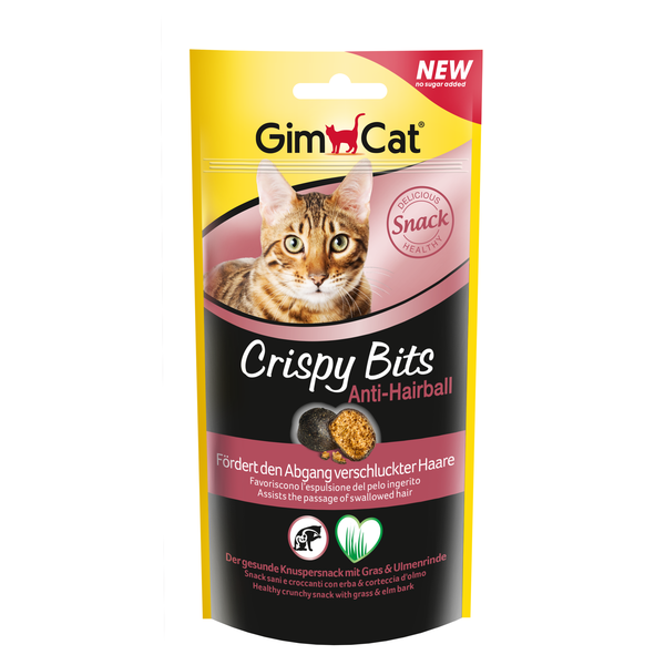 GimCat Crispy Bits Anti-Hairball, 40 g