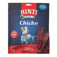 Dose Hunde-Snack Rinti Chicko - Rindstreifen 170 Gramm