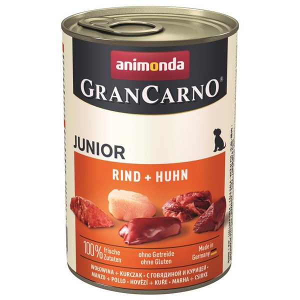 Animonda Dog Dose GranCarno Junior Rind & Huhn 400g