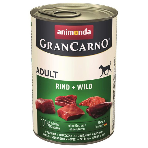 Animonda Dog Dose GranCarno Adult Rind & Wild 400g