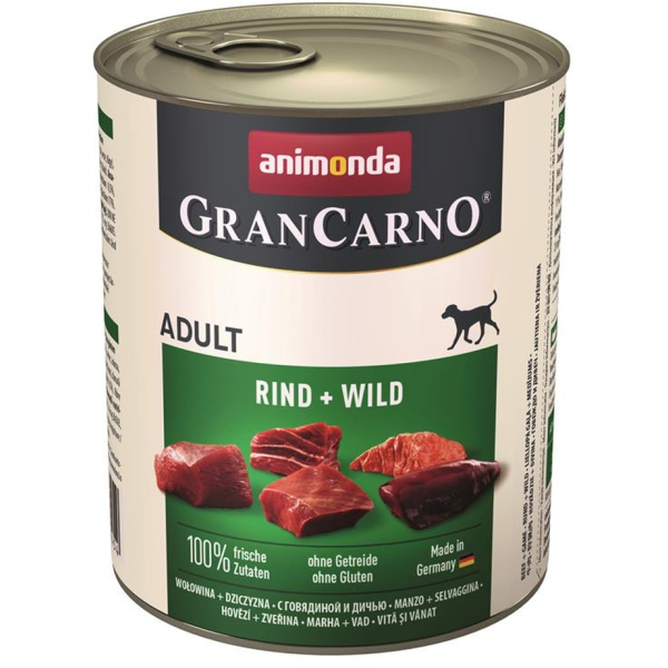 Animonda GranCarno Adult Rind & Wild 800g