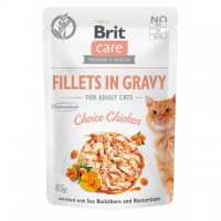 Pouch-Beutel Katzen-Nassfutter Brit Care Fillets in Gravy...