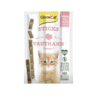 GimCat Kitten-Sticks Truthahn - 3 Stück
