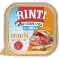 Pouch-Beutel Hunde-Nassfutter Rinti Kennerfleisch Junior...