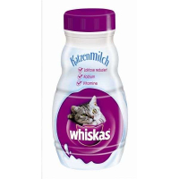 Flasche Katzen-Getränk Whiskas Katzenmilch 6er a 200...