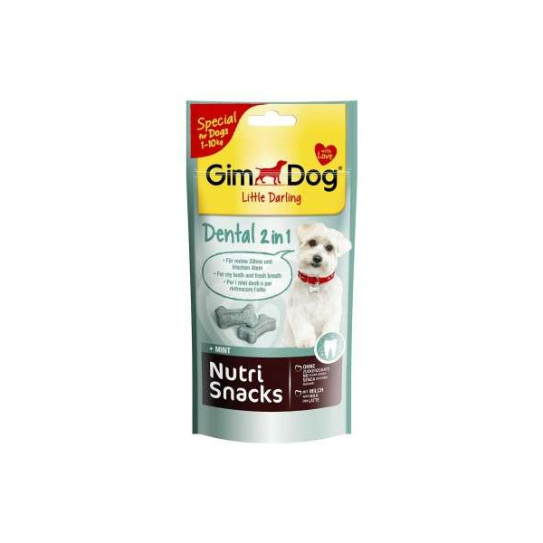 GimDog Nutri Snacks Dental 2in1 40g