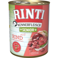 Schale Hunde-Nassfutter Rinti Kennerfleisch Senior Rind...