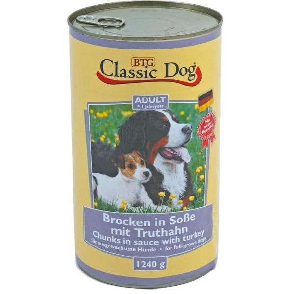 Classic Dog Dose Truthahn 1240g