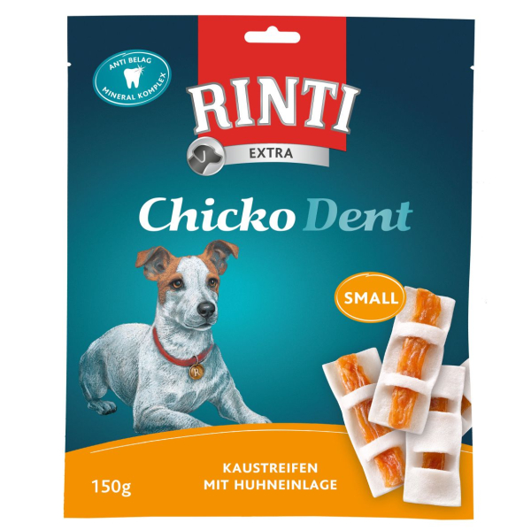 Dose Hunde-Snack Rinti Chicko Dental Huhn Small 150 Gramm