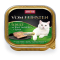 Schale Katzen-Nassfutter Animonda vom Feinsten mit Schlemmerkern mit Rind, Lachsfilet & Spinat 100 Gramm